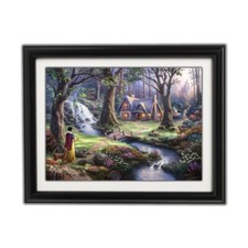 SNOW WHITE Framed Print By