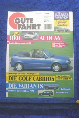 Safe journey audi a8 - 6/94,