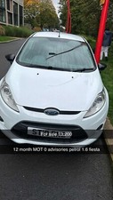 Car Ford Fiesta 1.6 Petrol 2010 104k Miles 12 Months MOT Zero Advisories