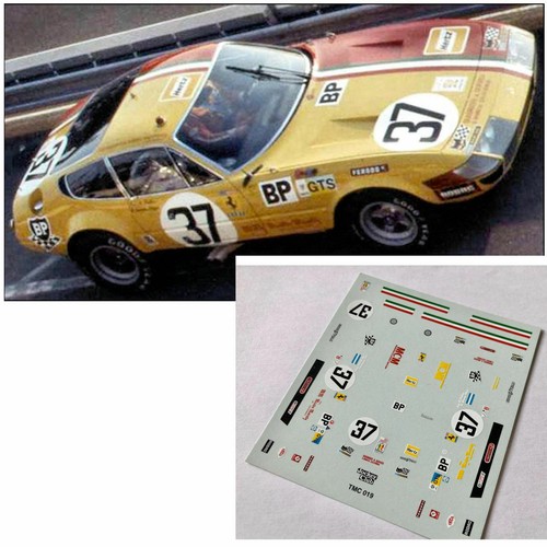 Décalcomanies ferrari 365 - décalcomanies,