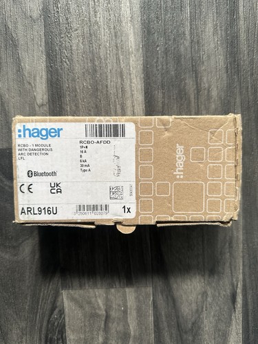 Hager arl916u rcbo afdd lfl - hager, 1m