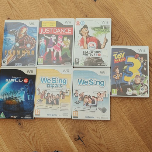 Nintendo wii games - wii, x7