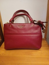 FIORELLI Small Red Handbag VGC