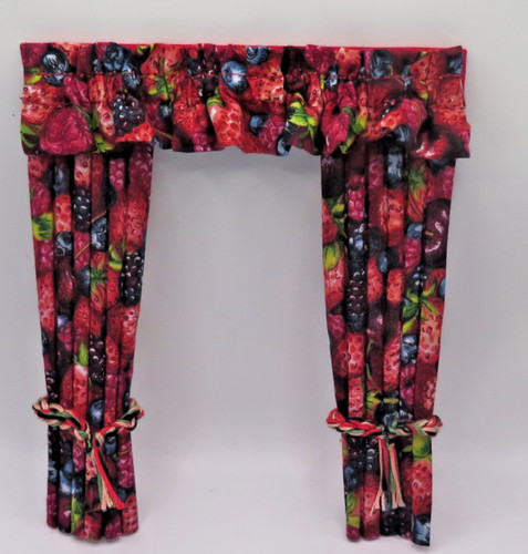 Dolls house curtains