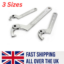 3 Sizes Adjustable Hook Wrench