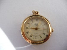 Gold Coloured Kirks Folly Pendant watch