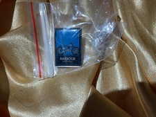 Barbour Blue Lapel Pin Badge