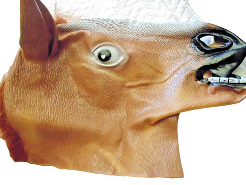 1pc horse head mask funny - mask;, and