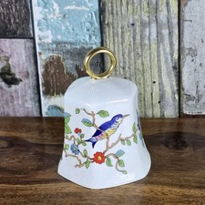 Rare Vintage Aynsley Pembroke Ring Handle Bell Fine English Bone China England