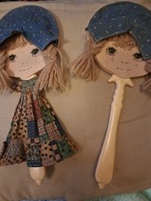 1970s Holly Hobbie Hand Mirror