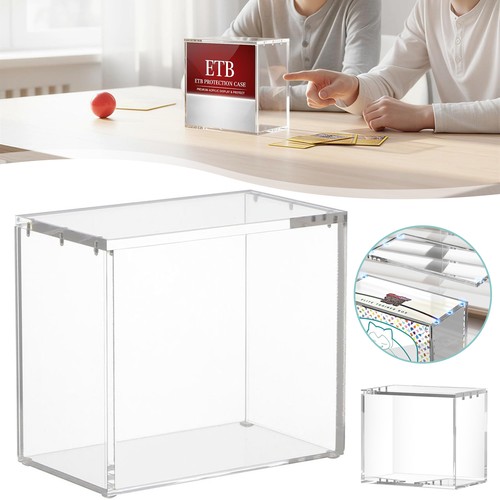 Clear acrylic display case - clear,