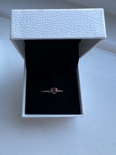 Pandora Ring Red Heart Gem