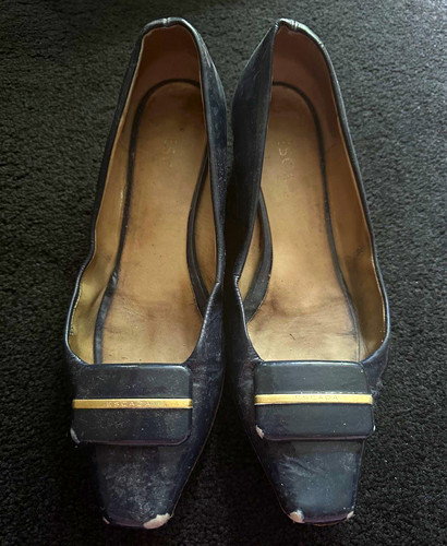 Escada women black leather - women’s,
