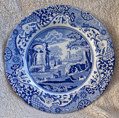Spode italian blue white - italian,