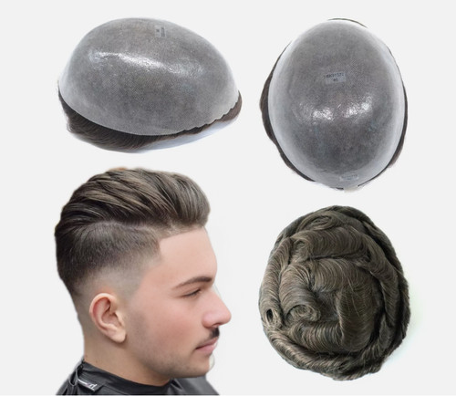 Mens hair replacement system - hair,