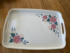 Pretty Floral Melamine Tray