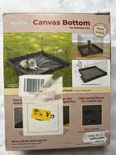 Midwest Home For Pets Canvas Bottom For Dog Cat Exercise Play Pen 540-SQ13