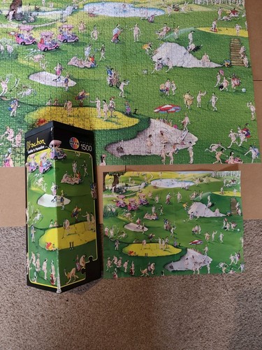 Vintage heye 1500 piece - piece, jigsaw