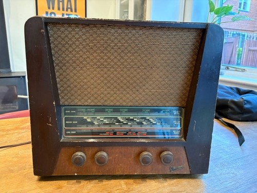 Marconiphone vintage wood - ,
