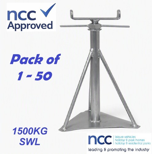 Static caravan axle - static, stands