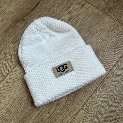 Ugg white unisex beanie - beanie, hat