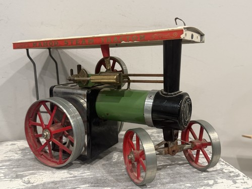 Antique mamod steam tractor - antique,