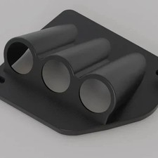 Volvo S60 dash center gauge