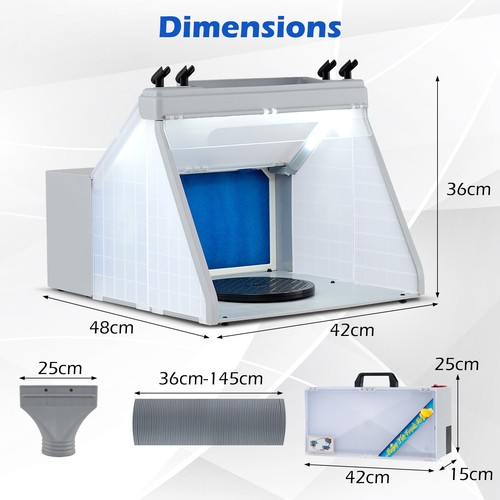 Airbrush paint spray booth - airbrush,