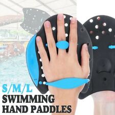 Swimming Training Hand Paddles Small Medium Large Blue Red Yellow NEW