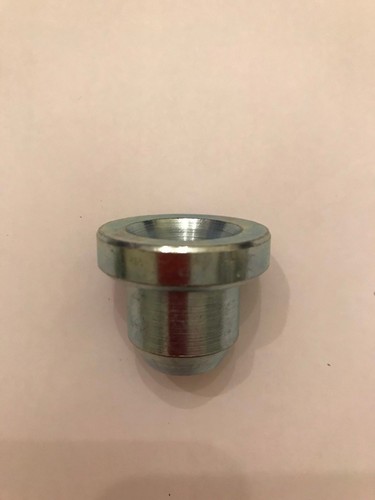 Silver flat washer collar - flat,