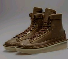  Clarks Originals Oswyn Hi Boots, Peat Leather, UK 8