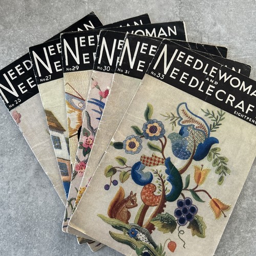 Vintage 1940 needlewoman - vintage,