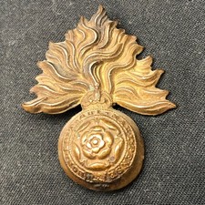 Original WW1 British Army Cap Badge - Royal Fusiliers