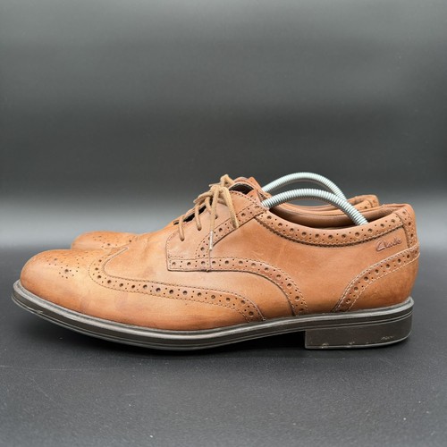 Clarks men brown leather - clarks,