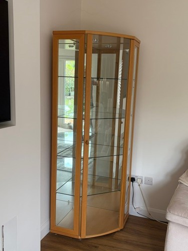 Lovely beech mirror-backed