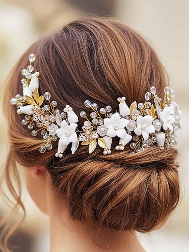 Iyou bridal wedding - hair, vines