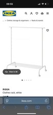 IKEA RIGGA Clothes Rack/ Rail