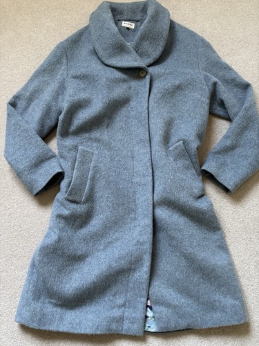 Brora wool mohair blend coat - brora,