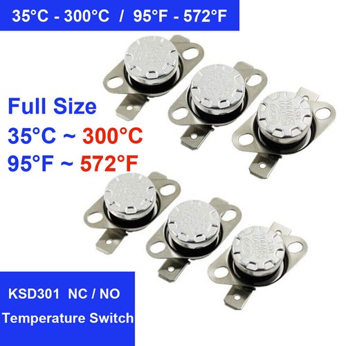 Ksd301 temperature switch - temperature,
