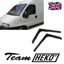 Heko Wind Deflectors For Fiat Ducato 1994-2006 2PC Tinted
