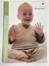 Twilleys Freedom Gorgeous Baby Knitting pattern Book Number 457 - 9 Designs