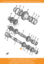 YAMAHA Gear, 4th Pinion