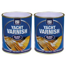 2 X 300ML 151 Yacht Varnish
