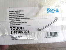 Roca Touch Towel Rail Bar Chrome 650mm -BRAND NEW 816165001
