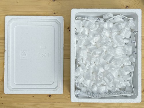 400x300x160mm polystyrene box - polystyrene,