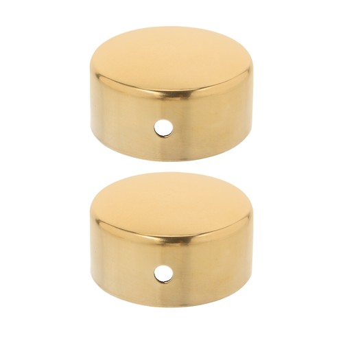 2pcs stainless steel round - 2pcs,