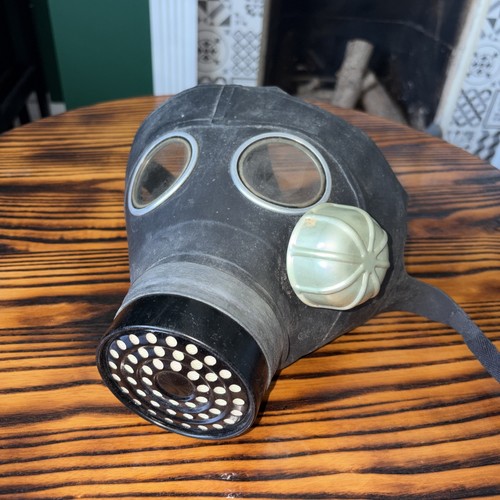 Vintage gas mask british - vintage,