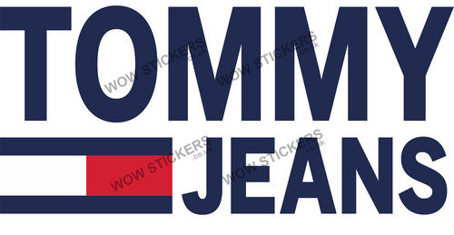 Tommy jeans sticker laptop - laptop, man