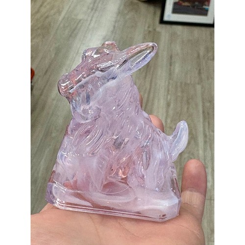 Boyd glass scottie dog - glass,
