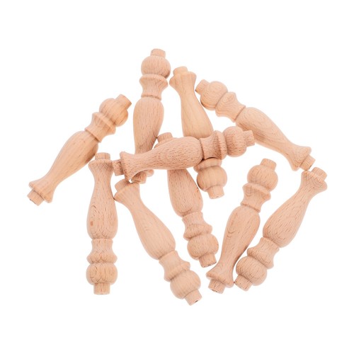 10pcs unfinished wood spindles - unfinished,